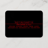 海インフェルノ・メタルスミス溶接 名刺 (裏面)