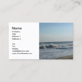 海ウェーブの写真のアップロード 名刺 (正面)