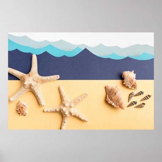 海ウェーブアート ポスター (正面)