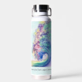海ウェーブウォーターカラーバイミランダ ウォーターボトル (背面)