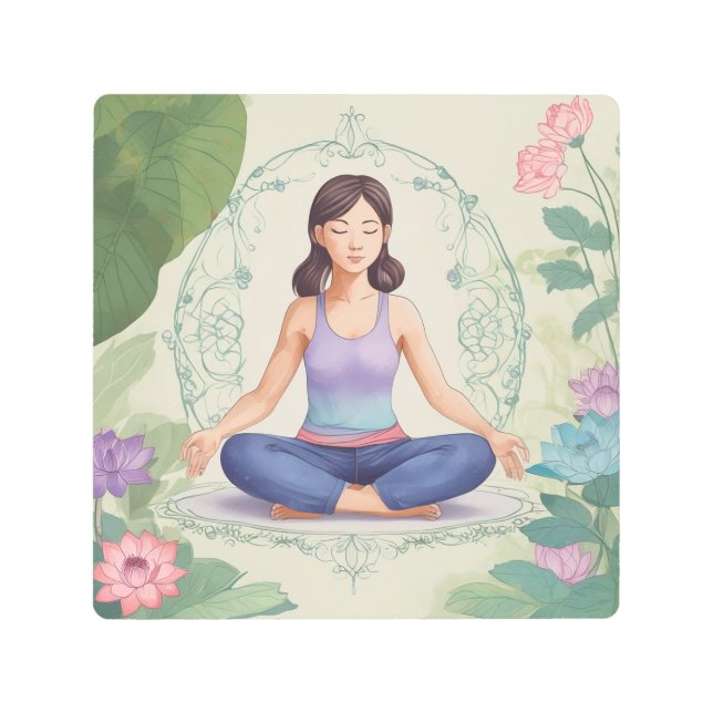 海ウェーブウォールアート メタルプリント (正面)