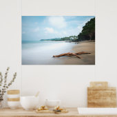 海ウェーブオンサンディビーチ ポスター (キッチン)