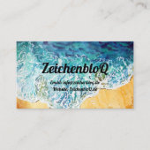 海ウェーブオンビーチ名刺 名刺 (正面)