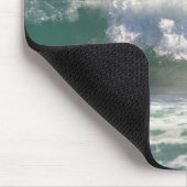 海ウェーブサンセットアートマウスパッド マウスパッド (コーナー)