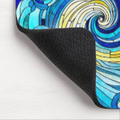 海ウェーブサンモザイクアート マウスパッド (コーナー)