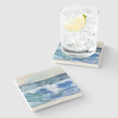 海ウェーブストーンコースター ストーンコースター (横)