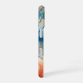 海ウェーブズサンゴ海洋生物 iPhone 16ケース (右側面)