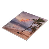 海ウェーブズサンディビーチサンセット タイル (側面)