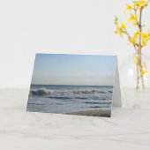 海ウェーブズライトハウス カード (黄色い花)