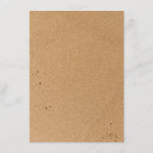 海ウェーブ、ビーチ結婚式メニュー メニュー (裏面)