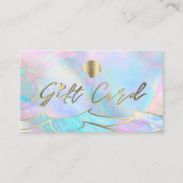 海ウェーブseashellロゴギフト券 名刺