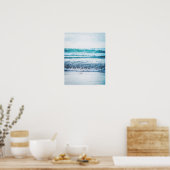 海ウェーブVersion 3写真ポスタープリント ポスター (キッチン)