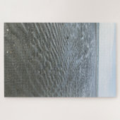 海ウエストウィッタービーチチチェスターサセックスUK ジグソーパズル (横)