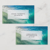 海ウォーターサーフインストラクタープロフェッショナル 名刺 (正面/裏面)