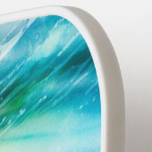 海ウミガメの下 ピックルボールラケット (左詳細)