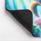 海ウミガメの下 マウスパッド (コーナー)