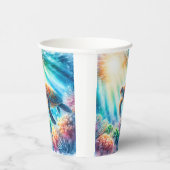 海ウミガメの下 紙コップ (右)