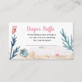 海ウミガメ女子おむつラッフル エンクロージャーカード (正面)