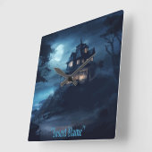 海エッジマナー スクエア壁時計 (傾斜)