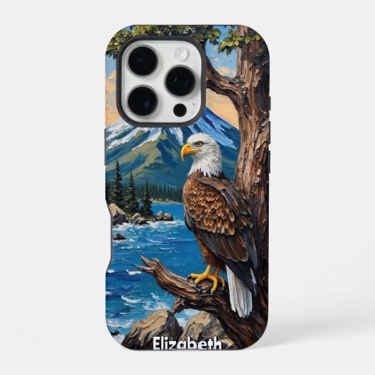 海エッジ:イーグルとピーク iPhoneケース (裏面)