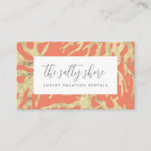 海エレガントサンゴ 名刺 (正面)