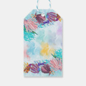 海エレガントシータコ赤ちゃんシャワー誕生日Gif ギフトタグ (裏面)