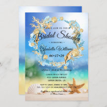 海エレガントビーチヒトデ殻ブライダルシャワー