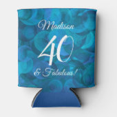 海エレガントブルー40と素晴らしい誕生日パーティー 缶クーラー (正面)