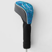 海エレガントブルー60とサッシー誕生日パーティー ゴルフヘッドカバー (アングル)