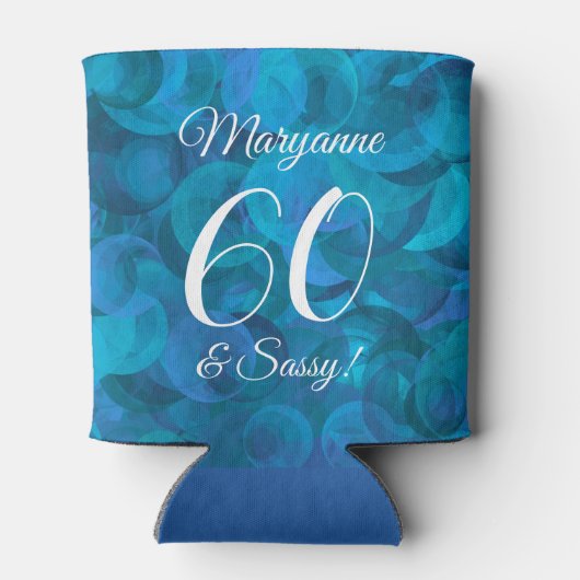 海エレガントブルー60とサッシー誕生日パーティー 缶クーラー (裏面)