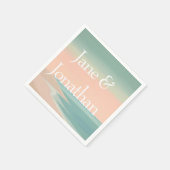 海エレガント辺 スタンダードカクテルナプキン (角)