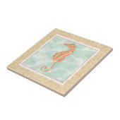 海オレンジシーホース タイル (側面)