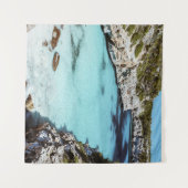 海カッコいい岬 タペストリー (正面(横))