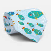 海カッコいい海洋生物 ネクタイ (ロール)
