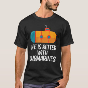 海カッコいい海男性へ退役軍人潜水艦 Tシャツ