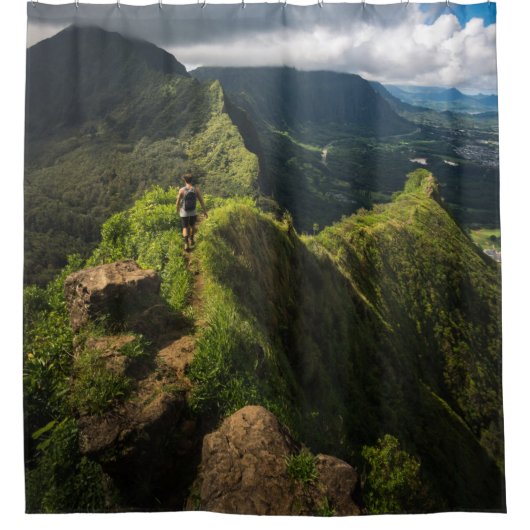 海カッコいい生 シャワーカーテン (正面)