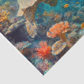 海カメ – デコページ – ティッシュペーパー 薄葉紙 (詳細)