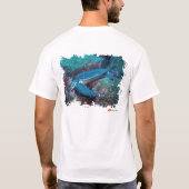 海カメ Tシャツ (裏面)