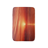 海カラフルでの日の出、劇的な雲。 バスマット (正面縦)