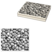 海カラフルの小石 ラバースタンプ (押印)