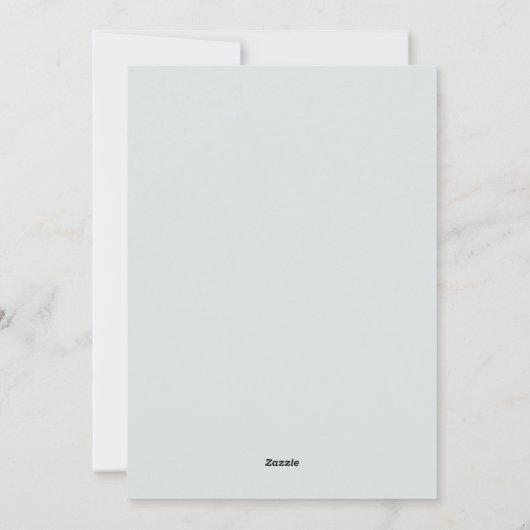 海カラフルガラスのクリスマス写真 シーズンカード (裏面)