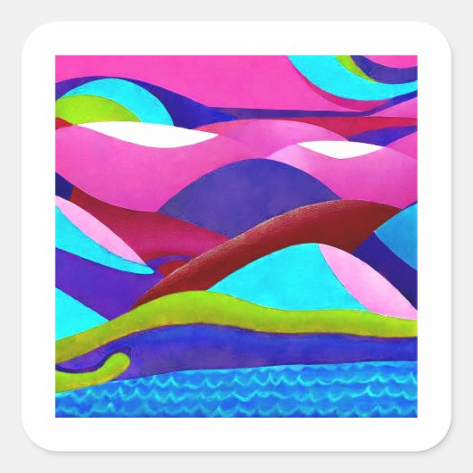 海カラフルヒルズ スクエアシール (正面)