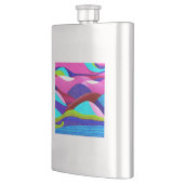 海カラフルヒルズ フラスク (左)