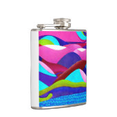 海カラフルヒルズ フラスク (右)