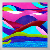 海カラフルヒルズ ポスター (正面)