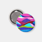 海カラフルヒルズ マグネット (正面/裏面)