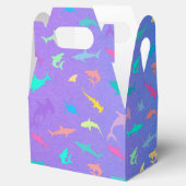 海カラフル学校パーティーの下のサメ フェイバーボックス (オープン)