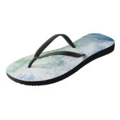 海カラフル波 ビーチサンダル (アングル)