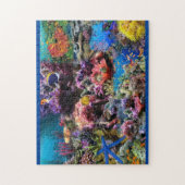 海カラフル珊瑚・魚パズル ジグソーパズル (縦)