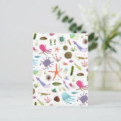 海カラフル生活 ポストカード (スタンド正面)